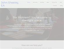 Tablet Screenshot of johnsheeley.com